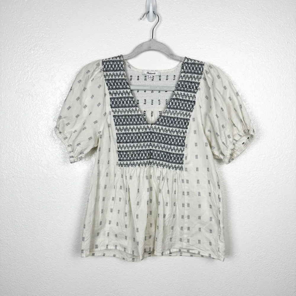 Madewell chic blouse