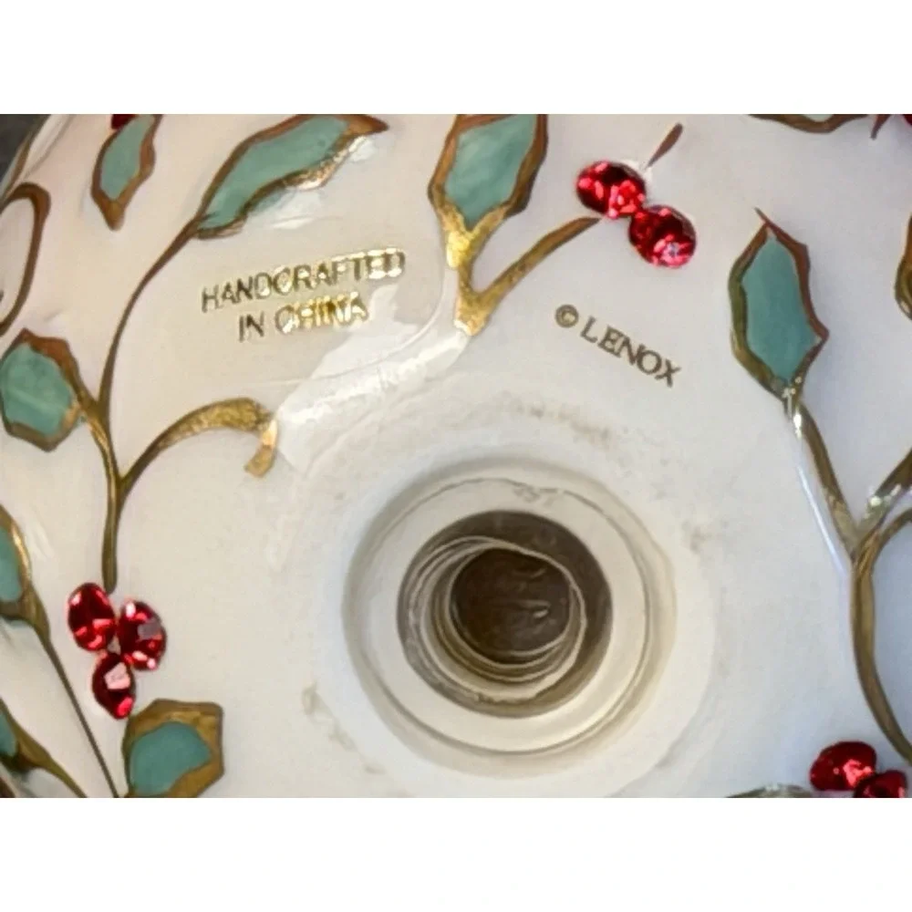 Lenox christmas bulb