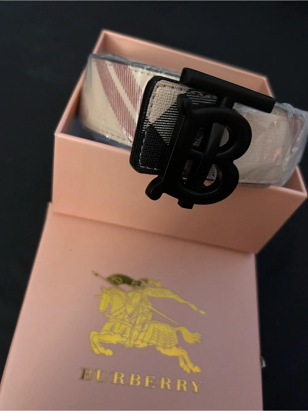 Burberry signature check