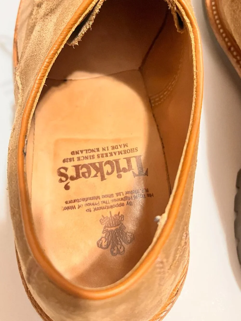 Men's Suede Shoe by Tricker's