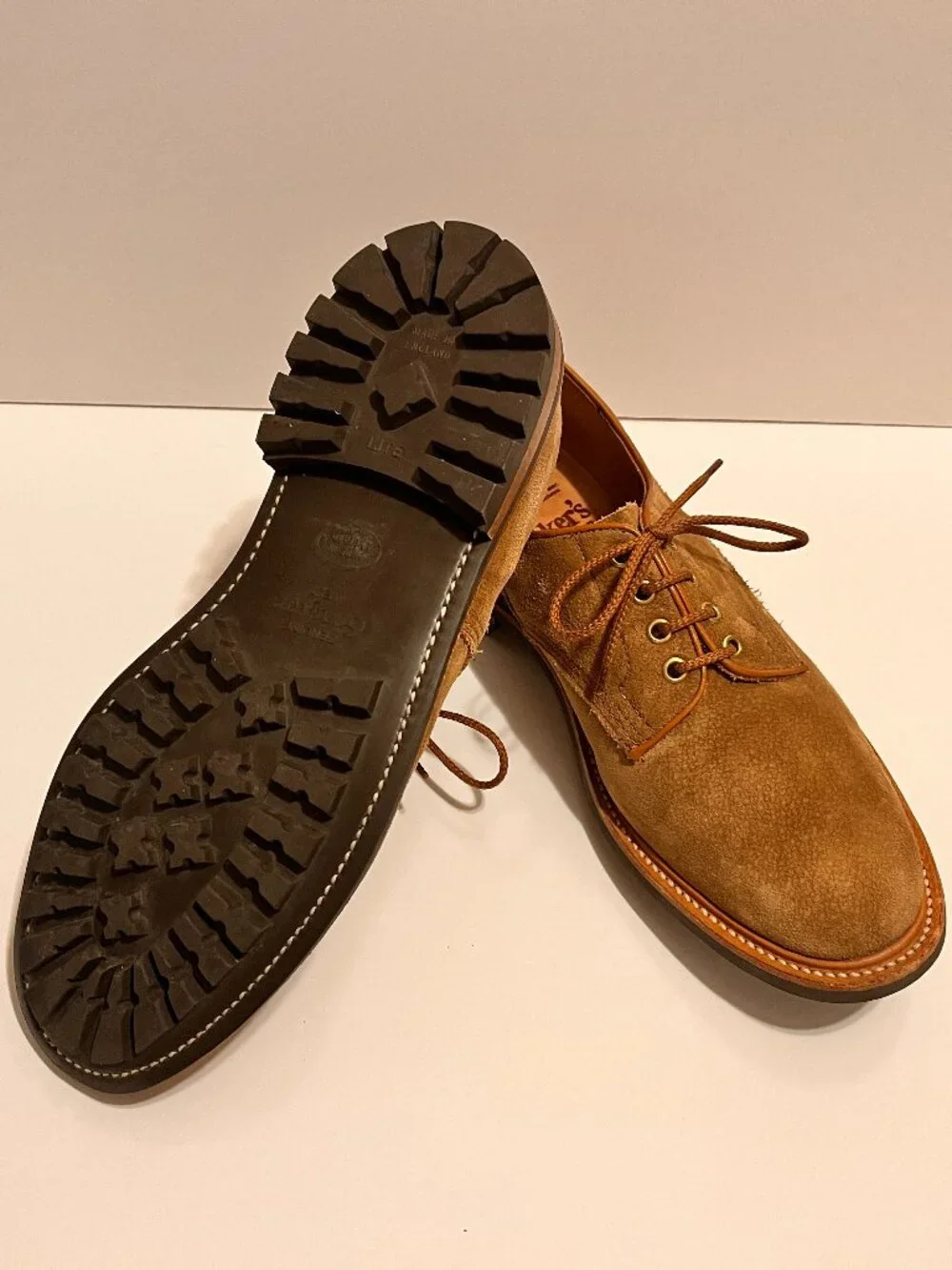 Men's Suede Shoe by Tricker's