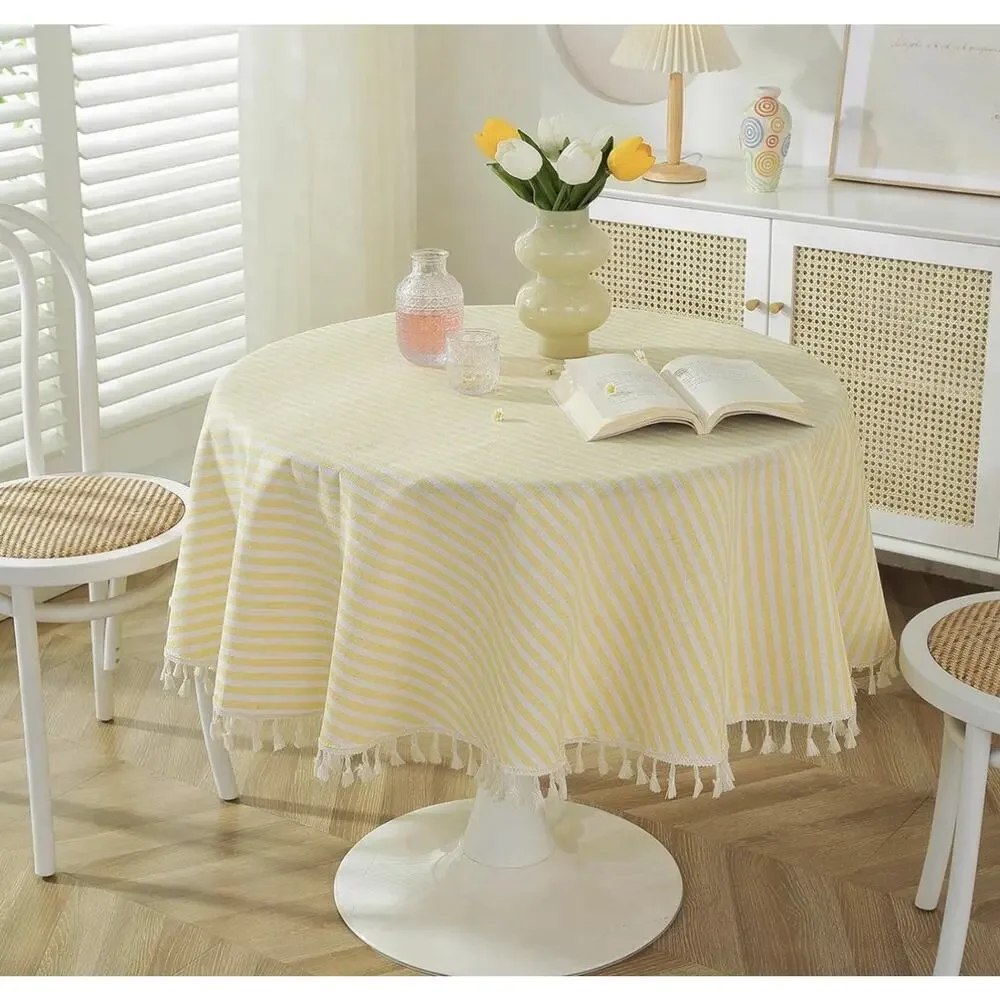 meioro round tablecloth