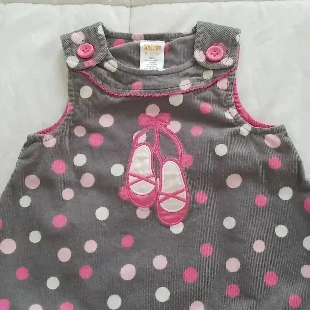 Gymboree Ballet Slippers Corduroy Dress