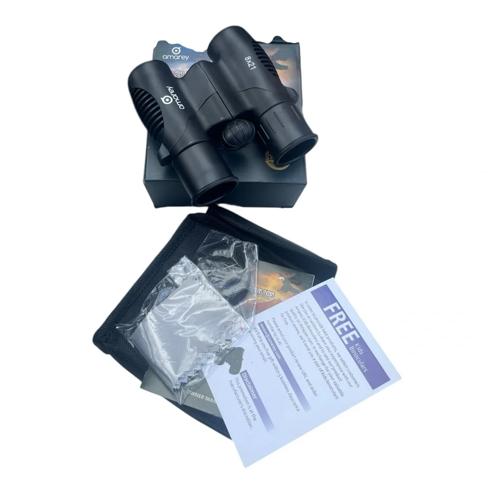 Black 8x21 Kids‎ Binoculars
