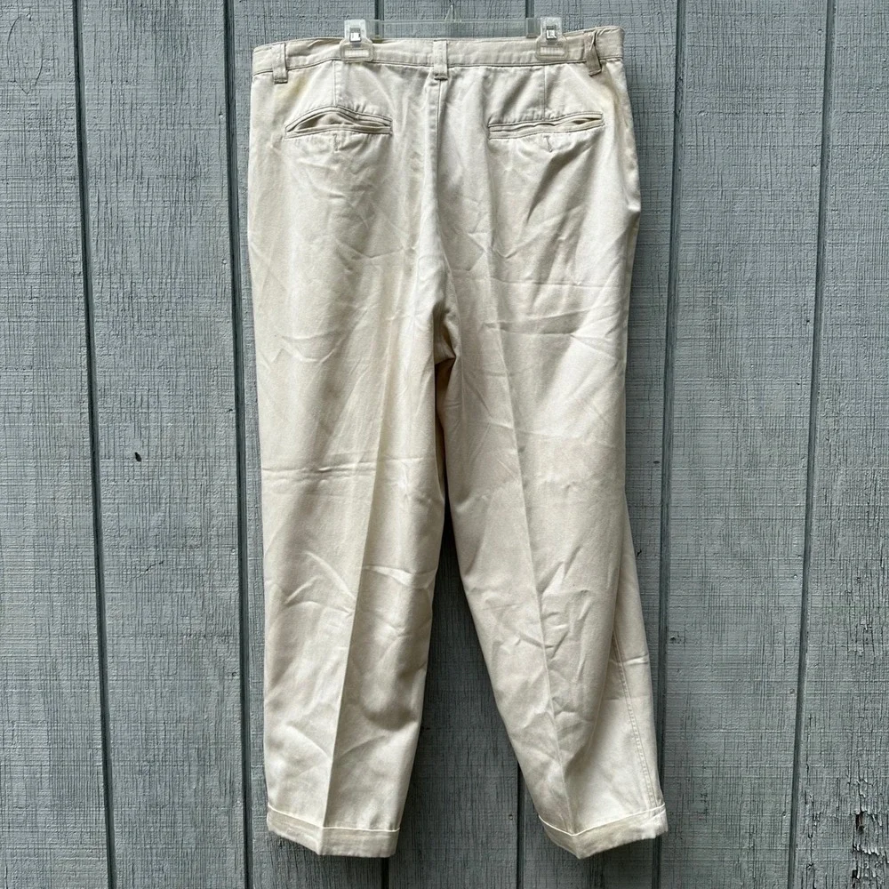 Tommy Bahama Relaxed Fit Pleated Front Tencel‎ Cotton Blend Pants Size 42