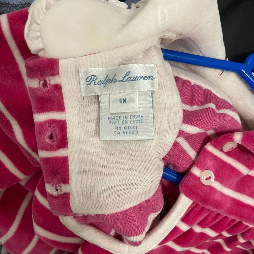Ralph Lauren pink striped