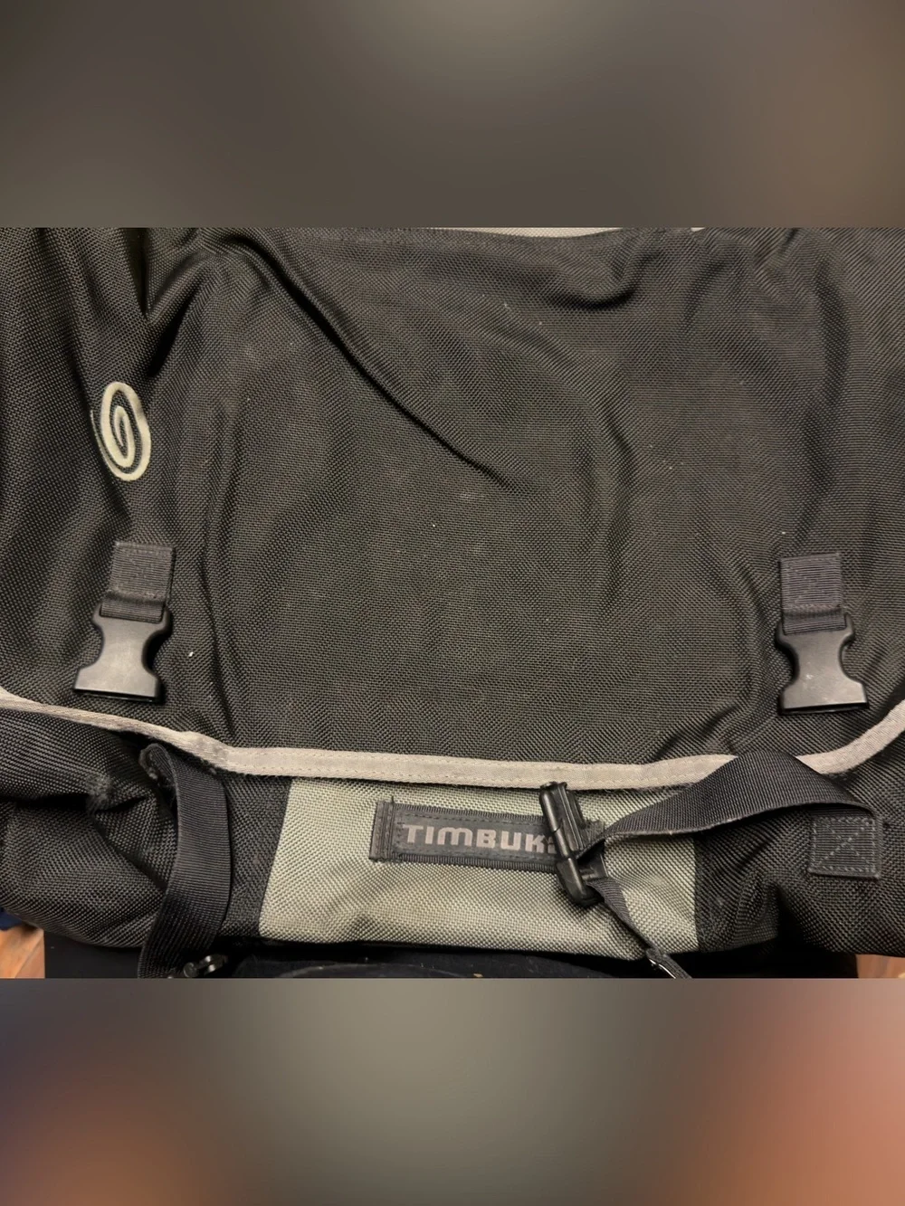 Timbuk2 Black and Gray Messenger Bag