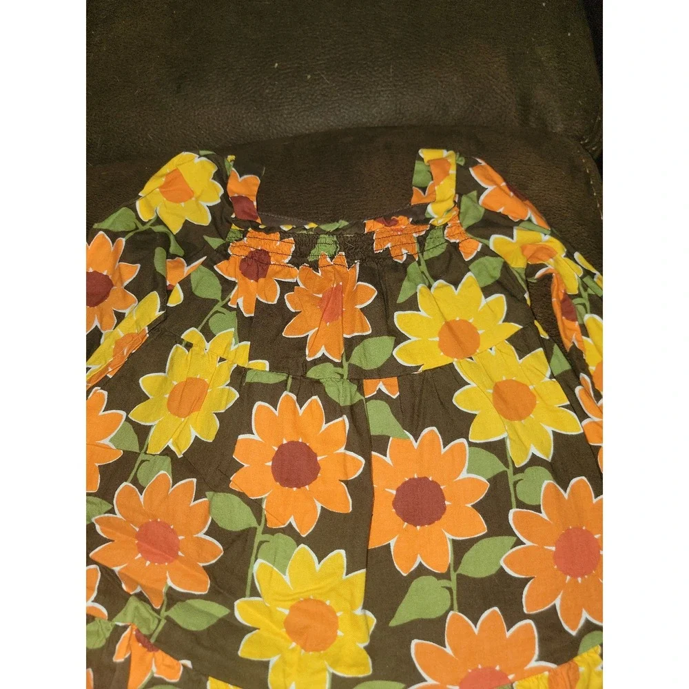 Gymboree harvest sunflower dress size‎ 2t fall