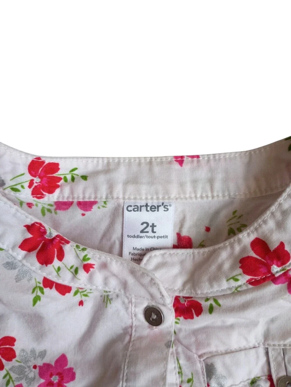 Carter's Floral Longsleeve 2t Girls