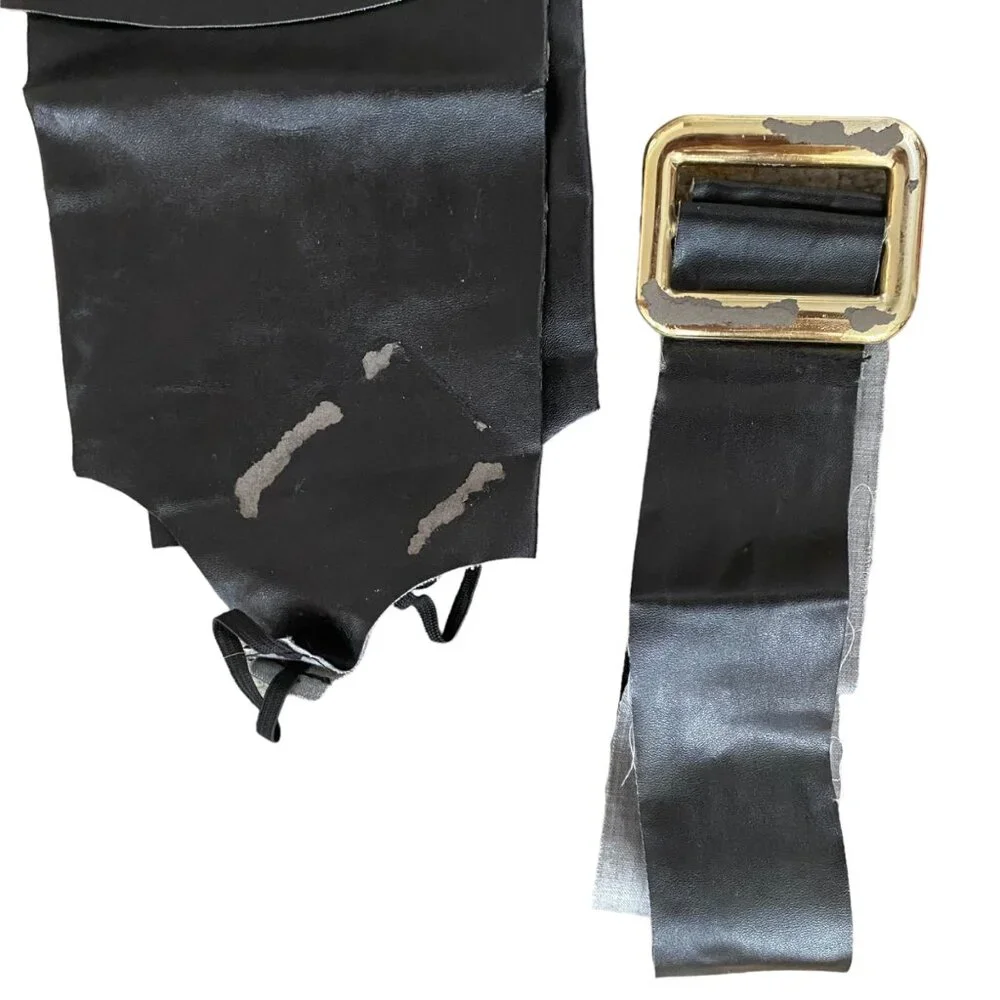 Cutthroat‎ pirate costume child Halloween skull carry bag cosplay kids size 6-8