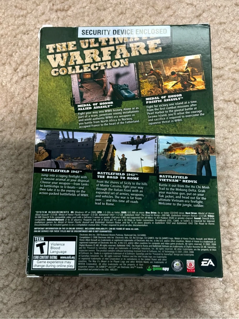 EA warfare collection