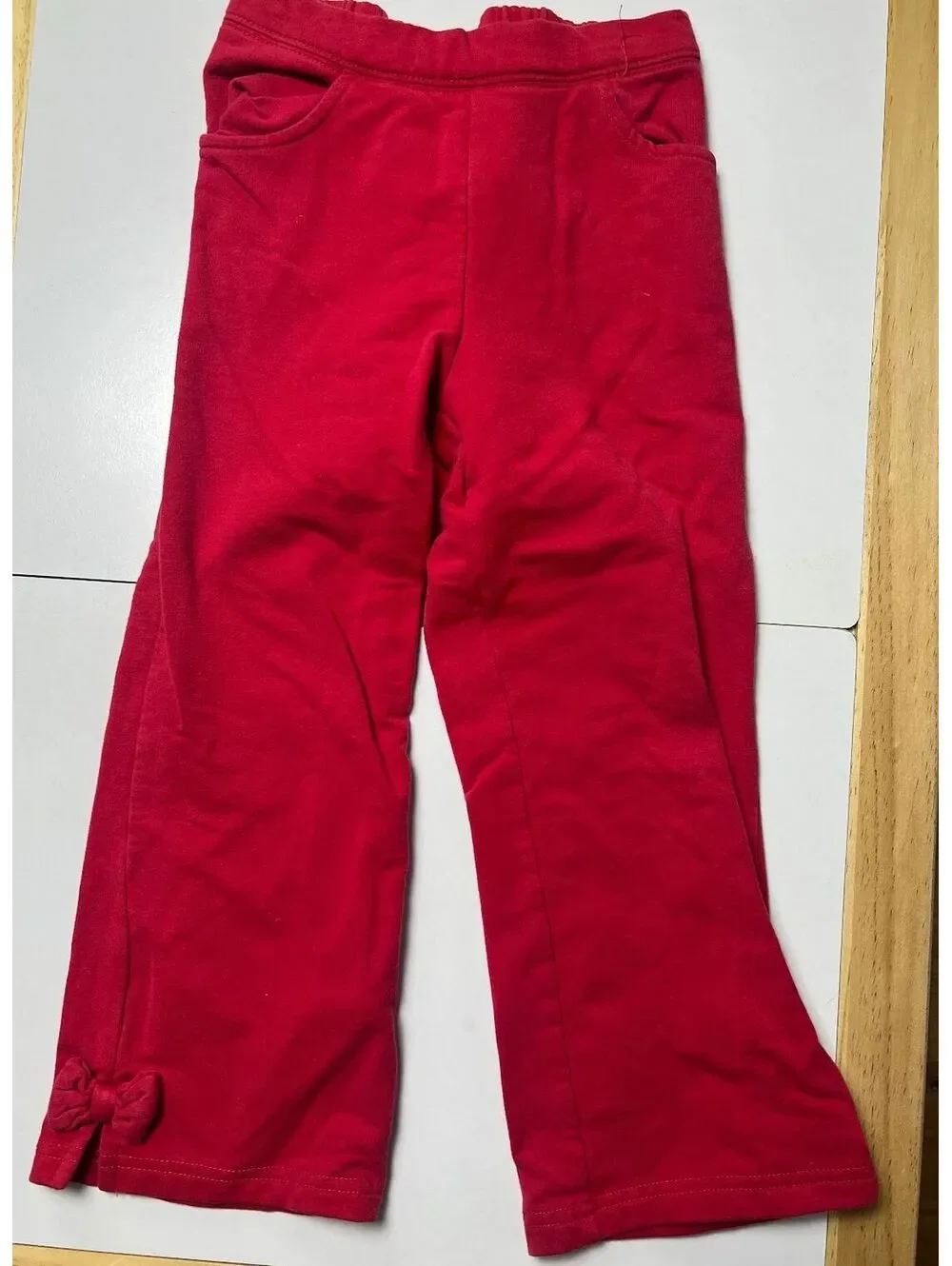 Gymboree outfit hem fading