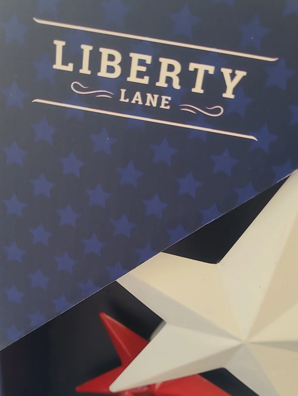 Liberty Lane metal patriotic