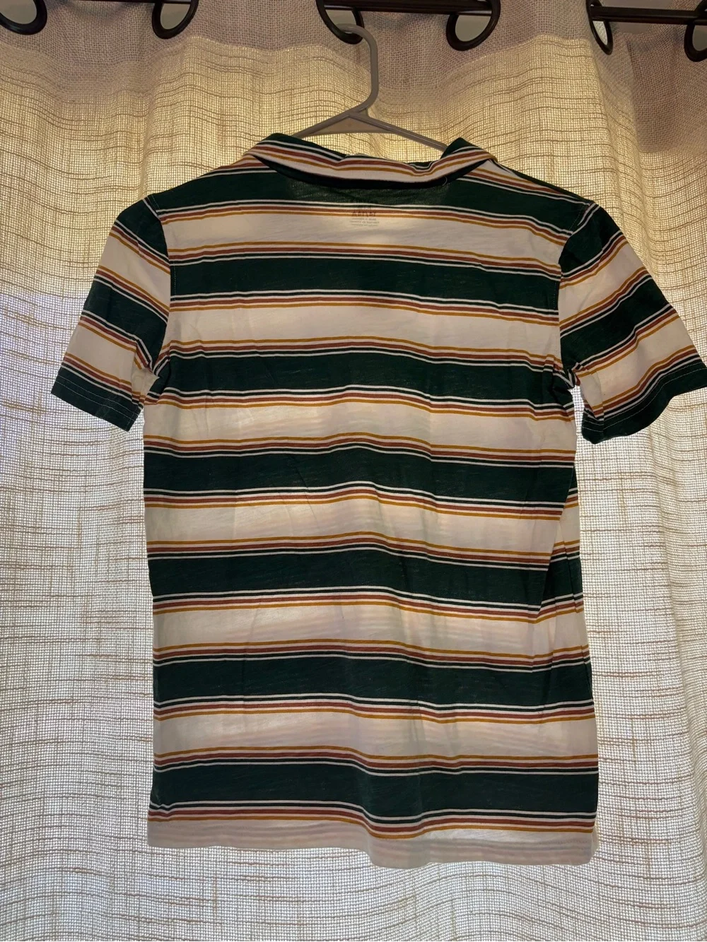Carters contrast neckline horizontal