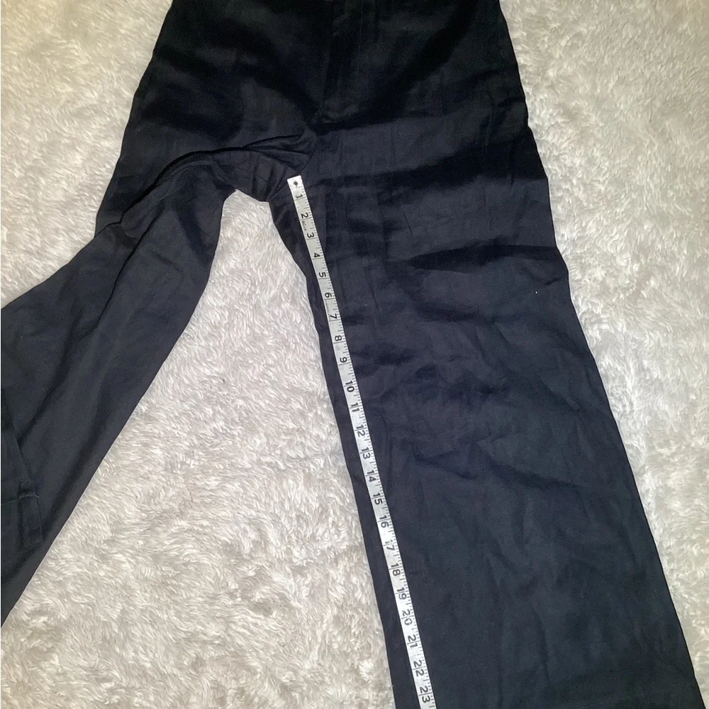 Maeve Anthropologie Black wide leg pants size 29