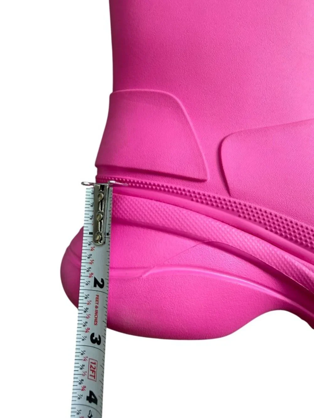 BALENCIAGA x Crocs Pink Platform Boots Size 36 / US 6