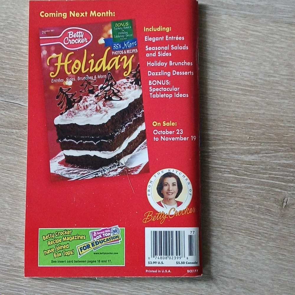General Mills vintage 2001