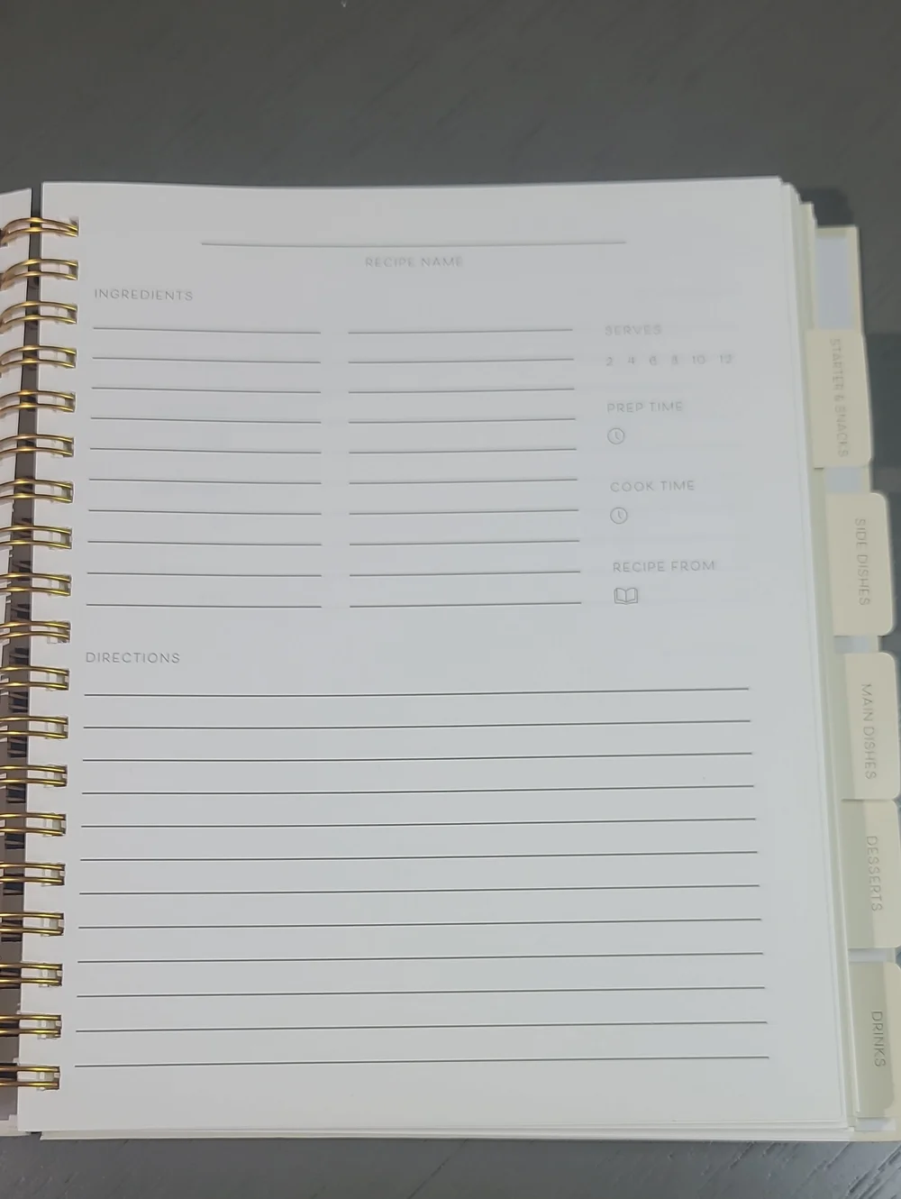 Once Upon A Book Club recipe book