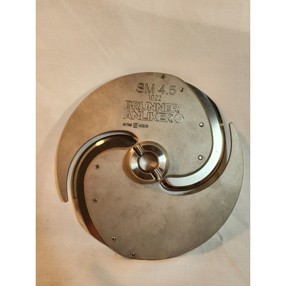 Brunner Anliker SM4.5 Cutting Disc 1022 SwissMade VegetableSlicer Part Stainless