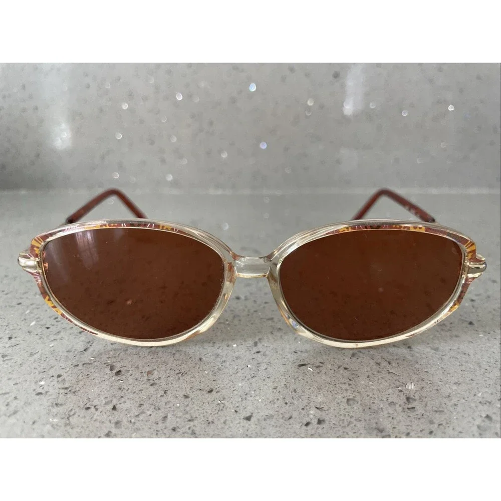 Rembrand Eyeglasses Frames ONLY AMY Beige 135 Full Rim Oval Vintage print