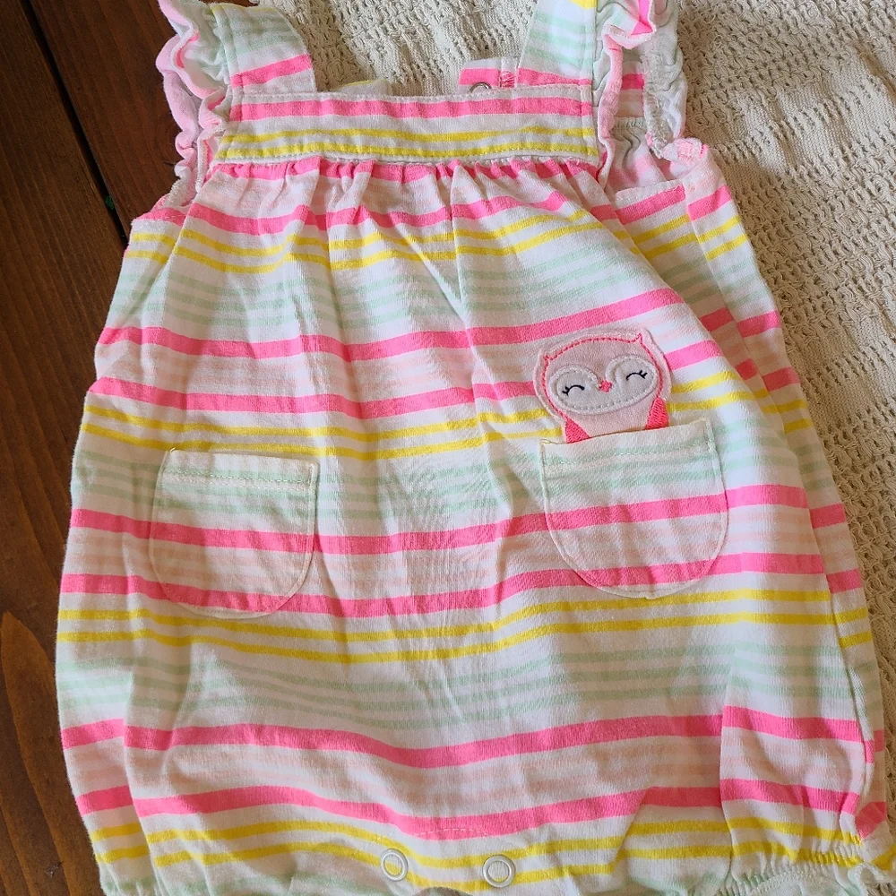 Carters rompers included