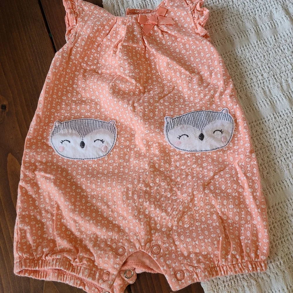Carters rompers included