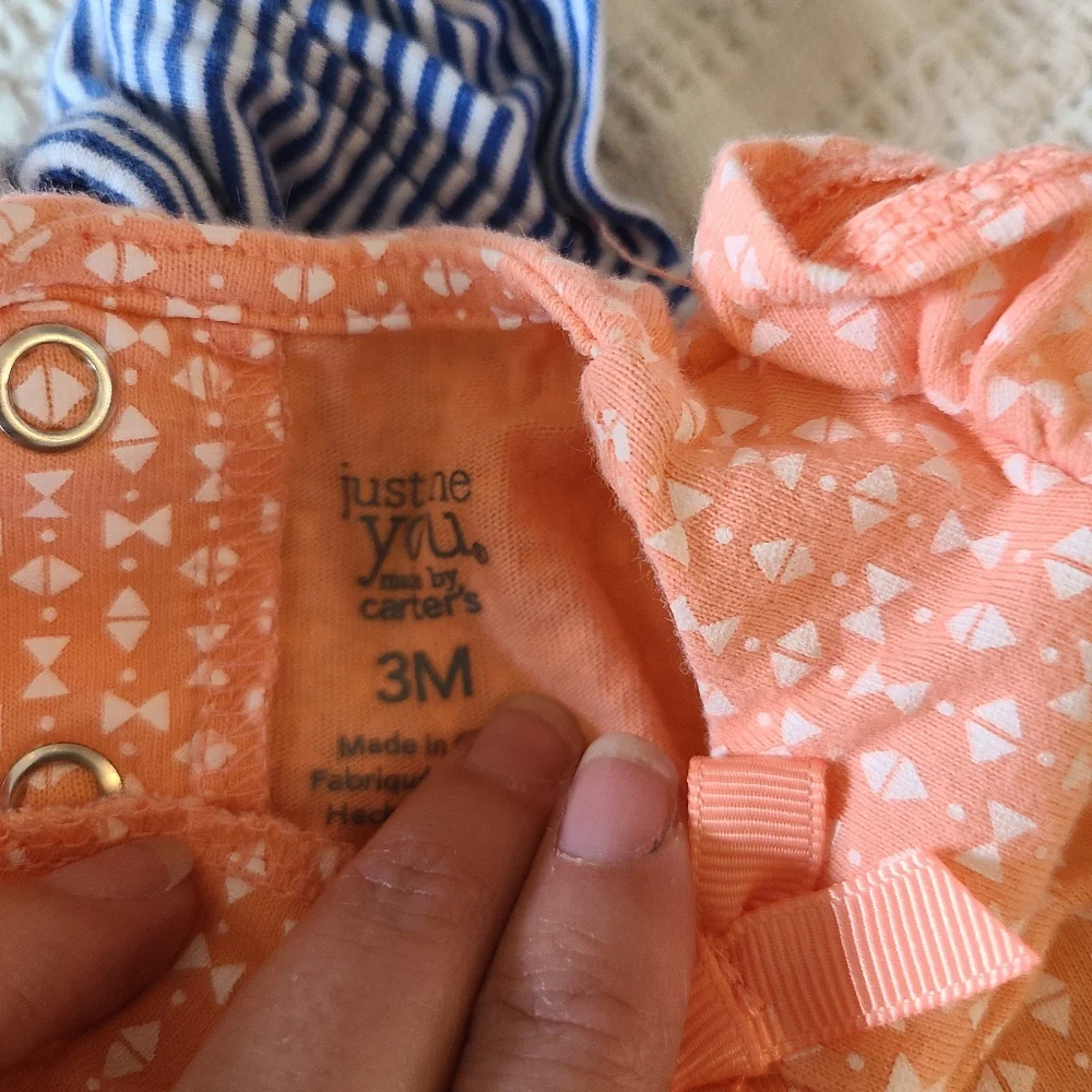 Carters rompers included