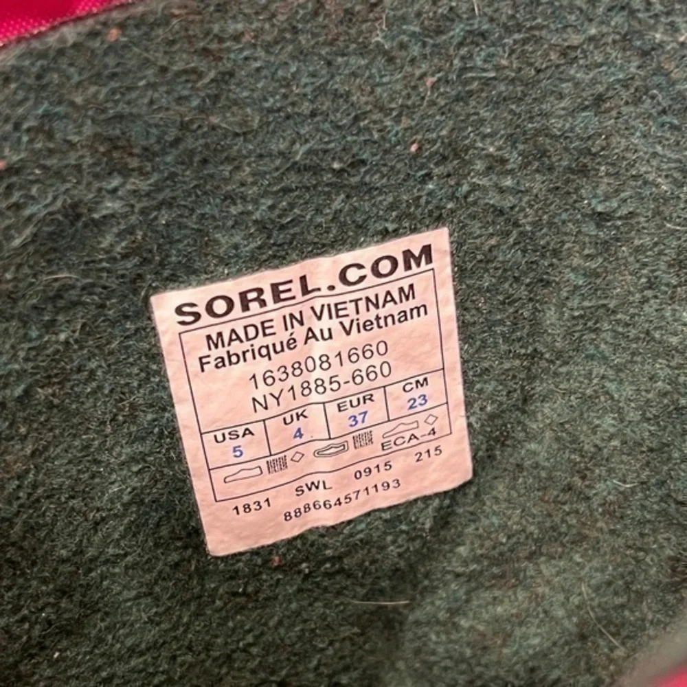 Sorel Women’s Pink‎ Winter Snow Boots