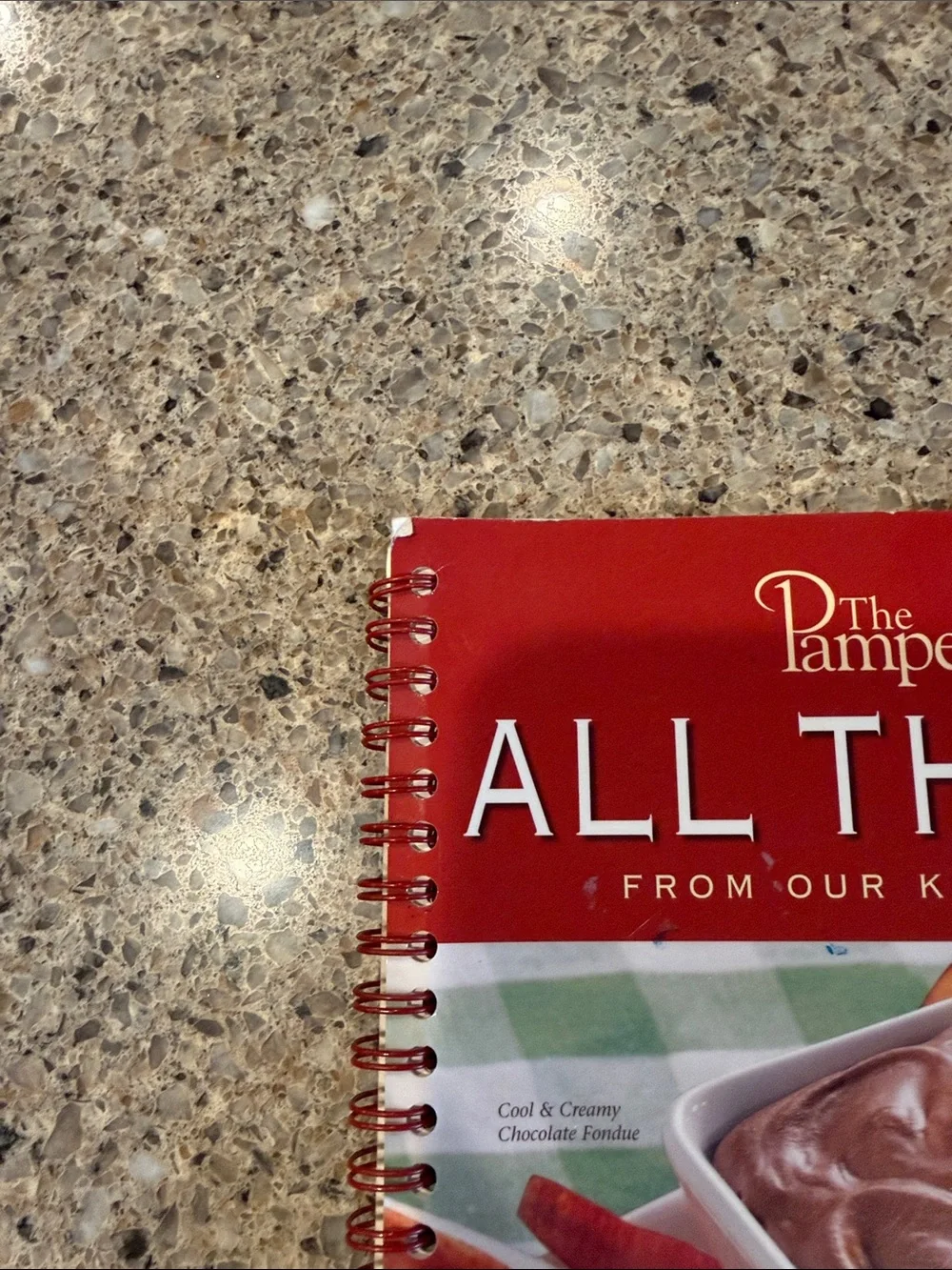 The Pampered Chef spiral bound