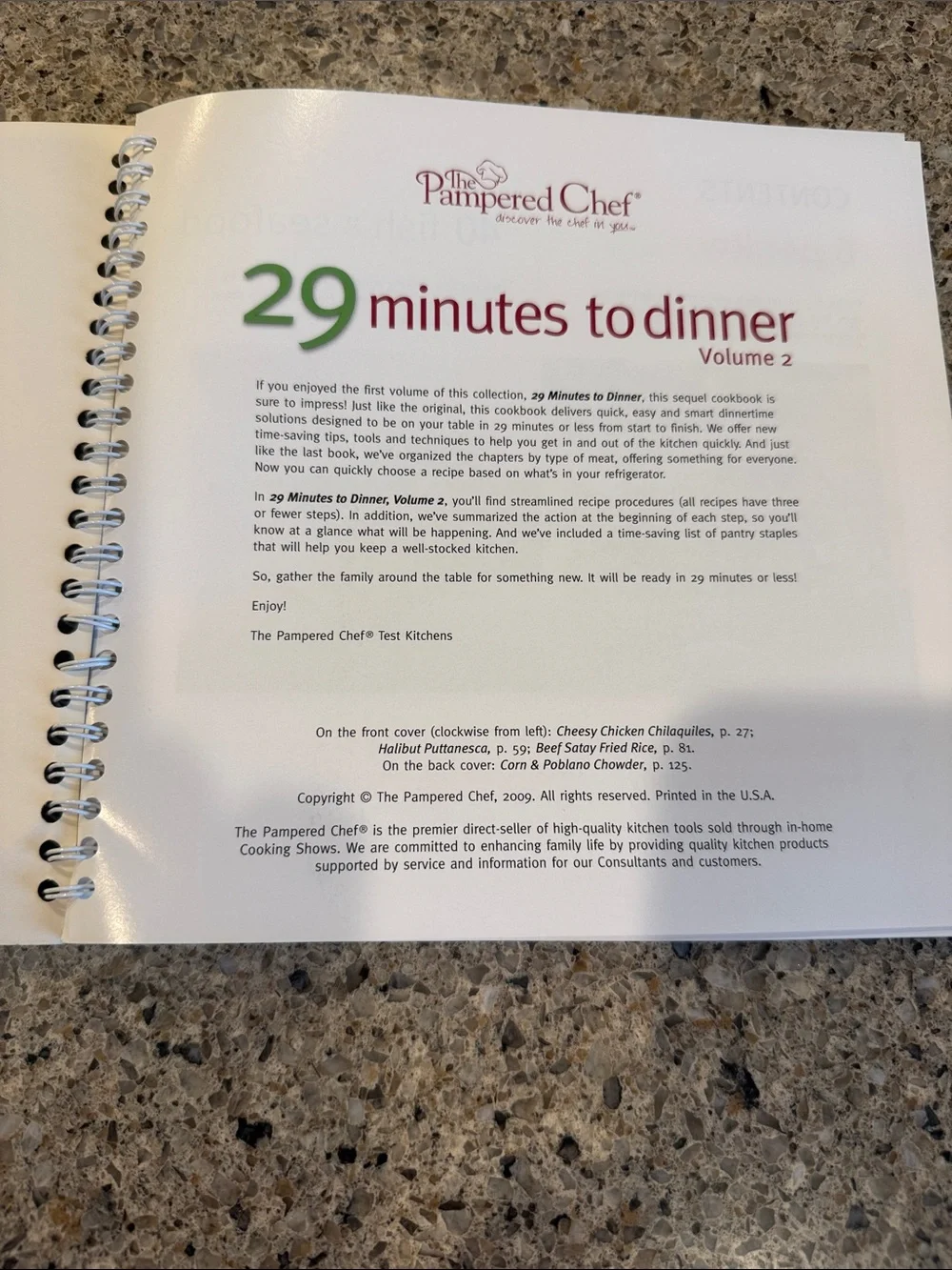 The Pampered Chef easy weeknight