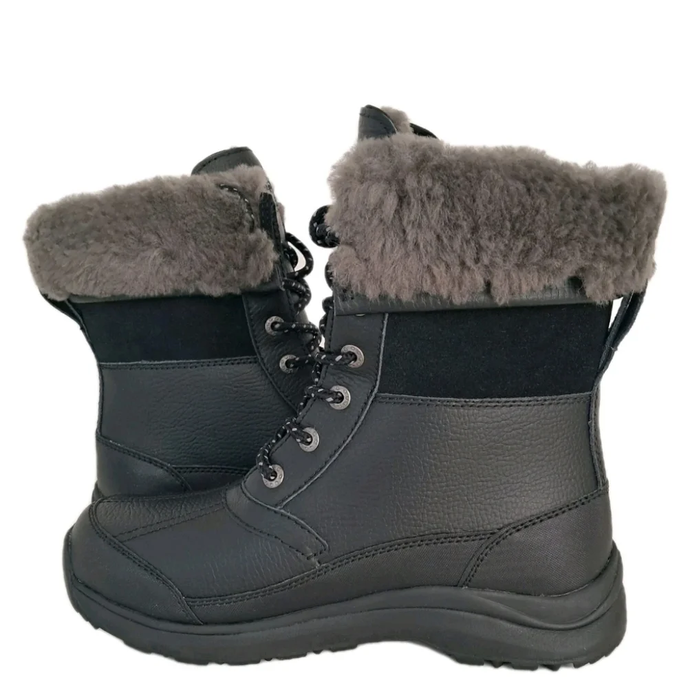 UGG Zaylee Boots Shearling Lined Leather Waterproof Winter Snow Shoes