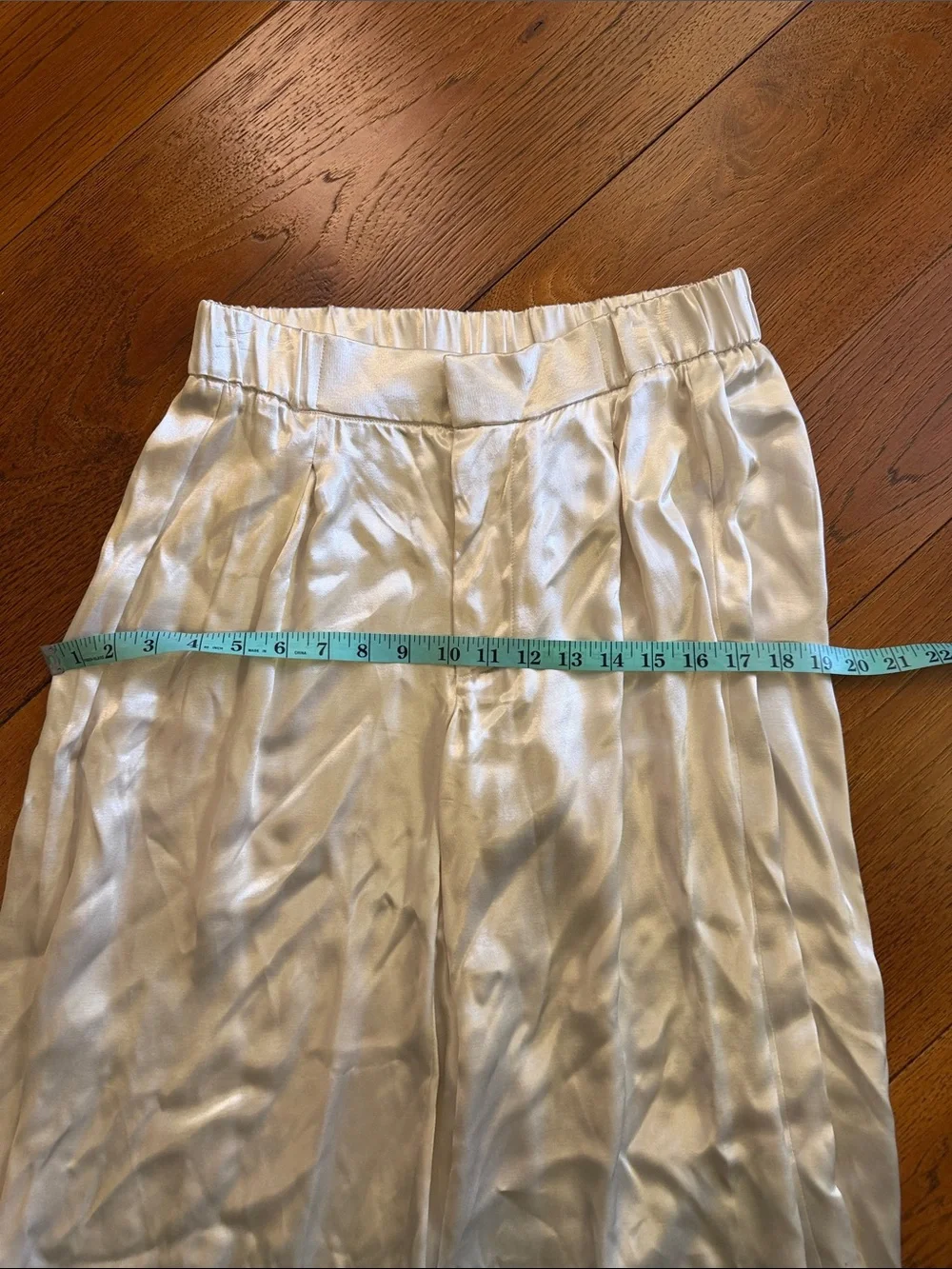 Free People Good Days Satin Wide Leg Pants