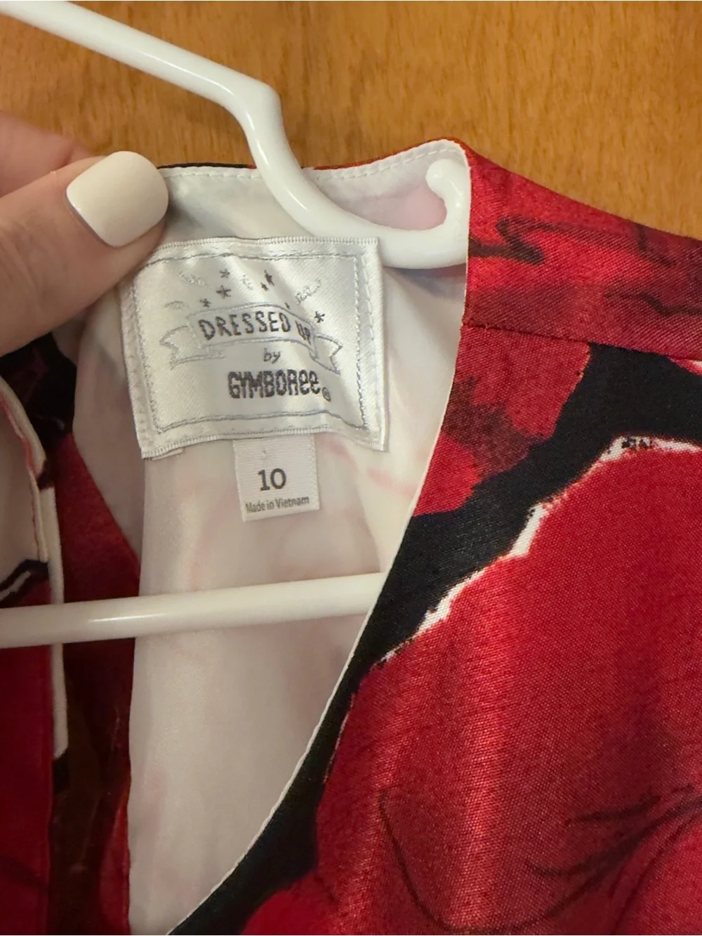 Gymboree bold red
