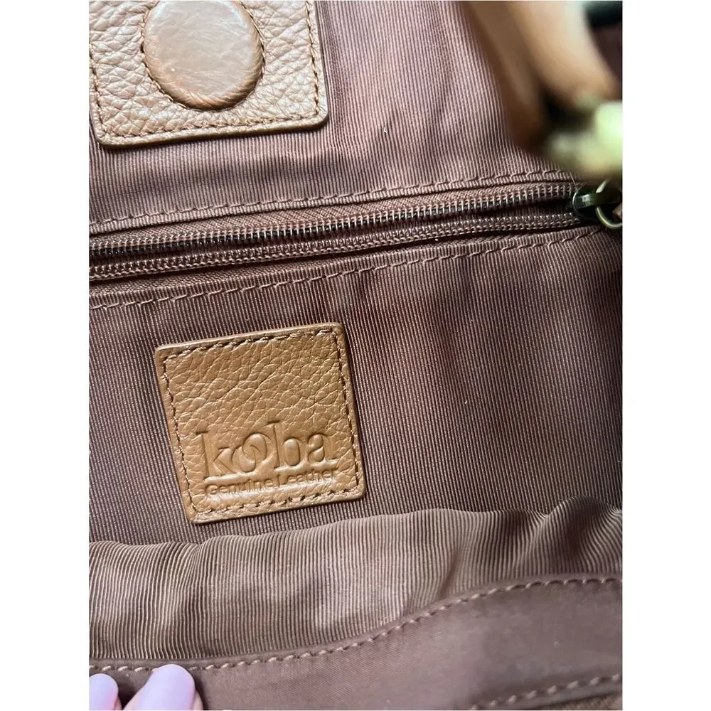 Kooba pebbled leather