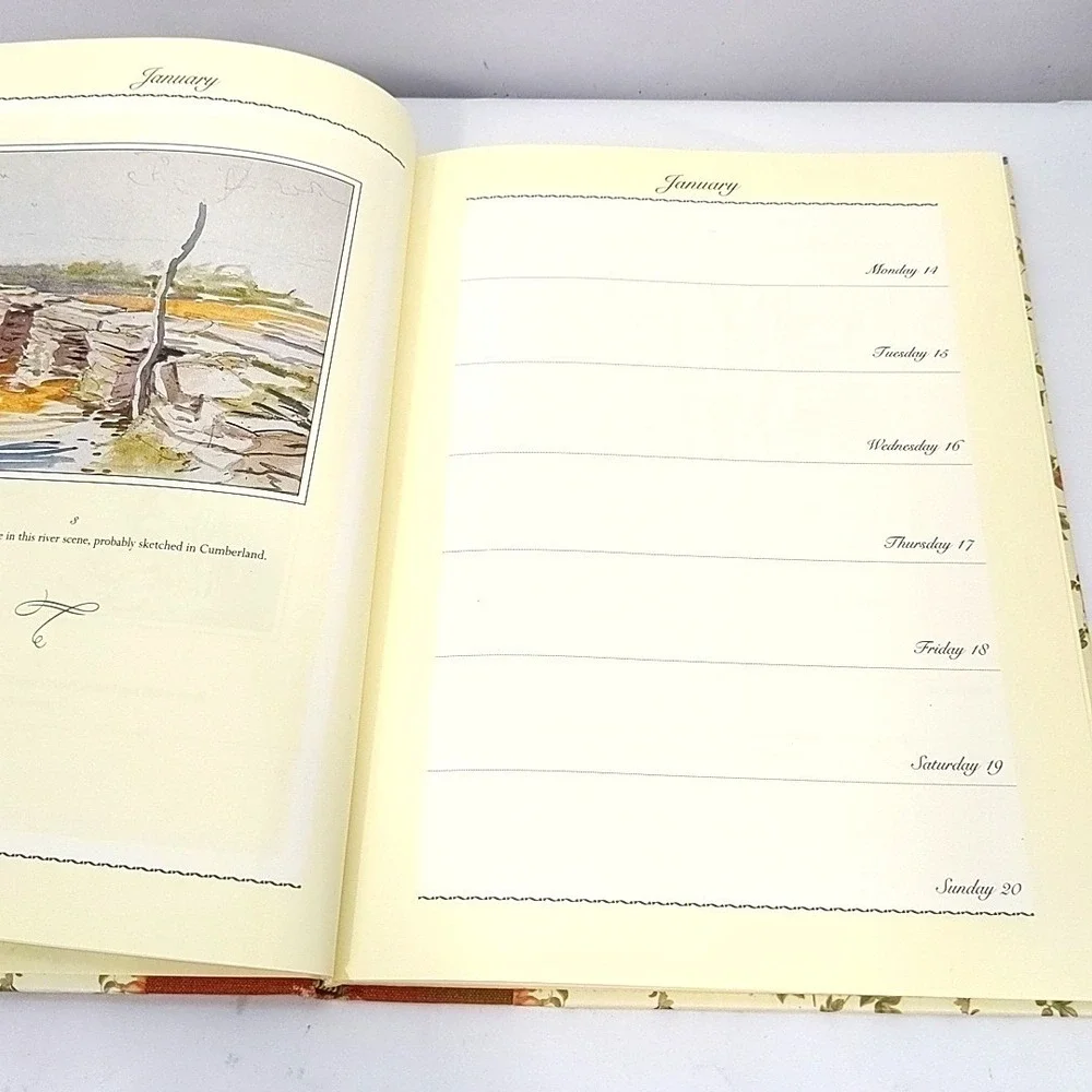 F. Warne & Co watercolor diary collectors