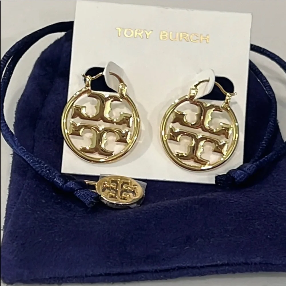Tory Burch miller small Hoop