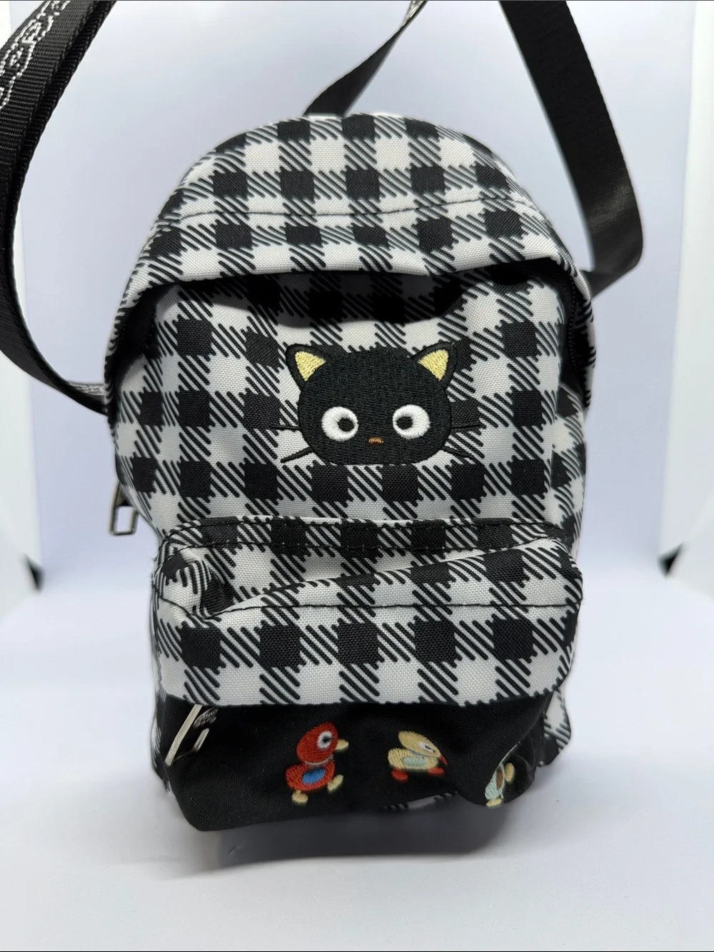 Sanrio adjustable tag plaid