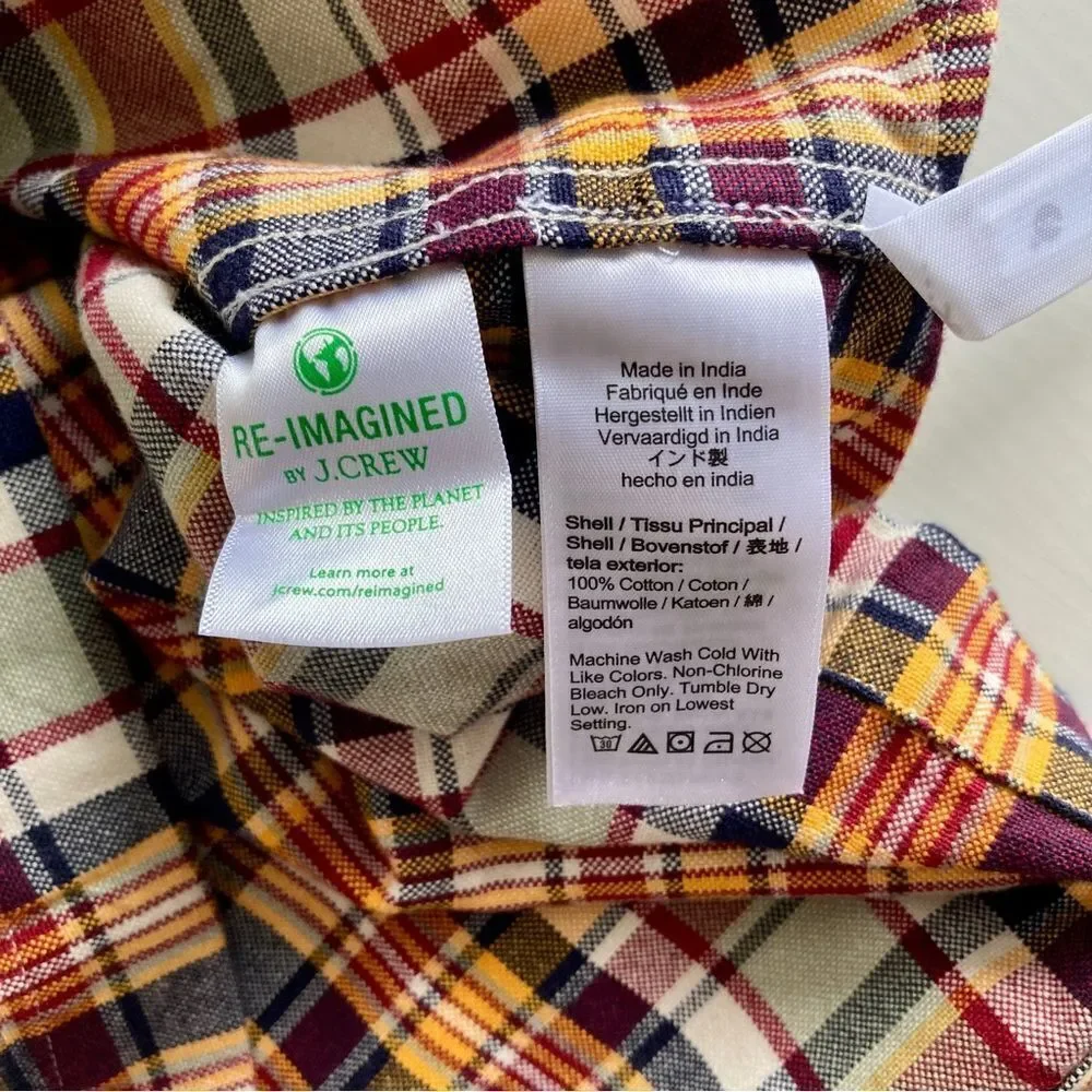 J. Crew crew plaid