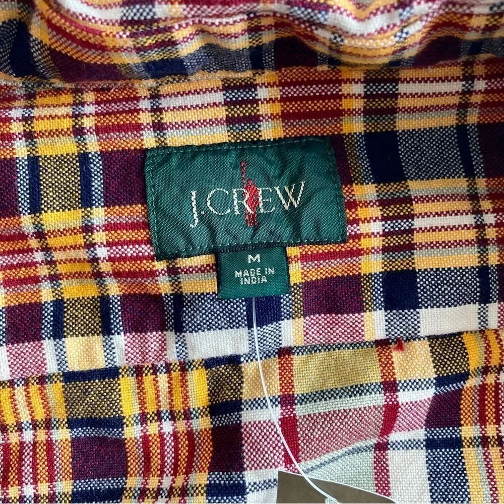 J. Crew crew plaid