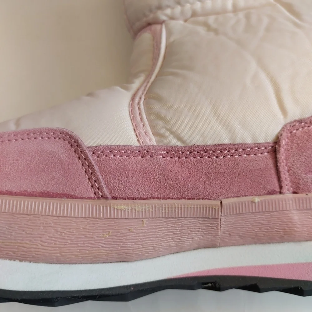 BLOWFLY Snow Joggers Womens Size 9 Slip On Winter Boots Pink EU 42