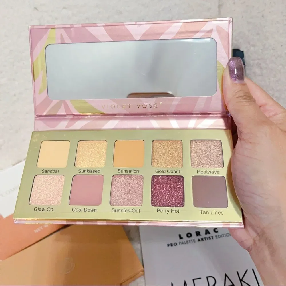 Lorac meraki, VIOLET VOSS SUNKISSED EYESHADOW PALETTE & Complex culture bronzer