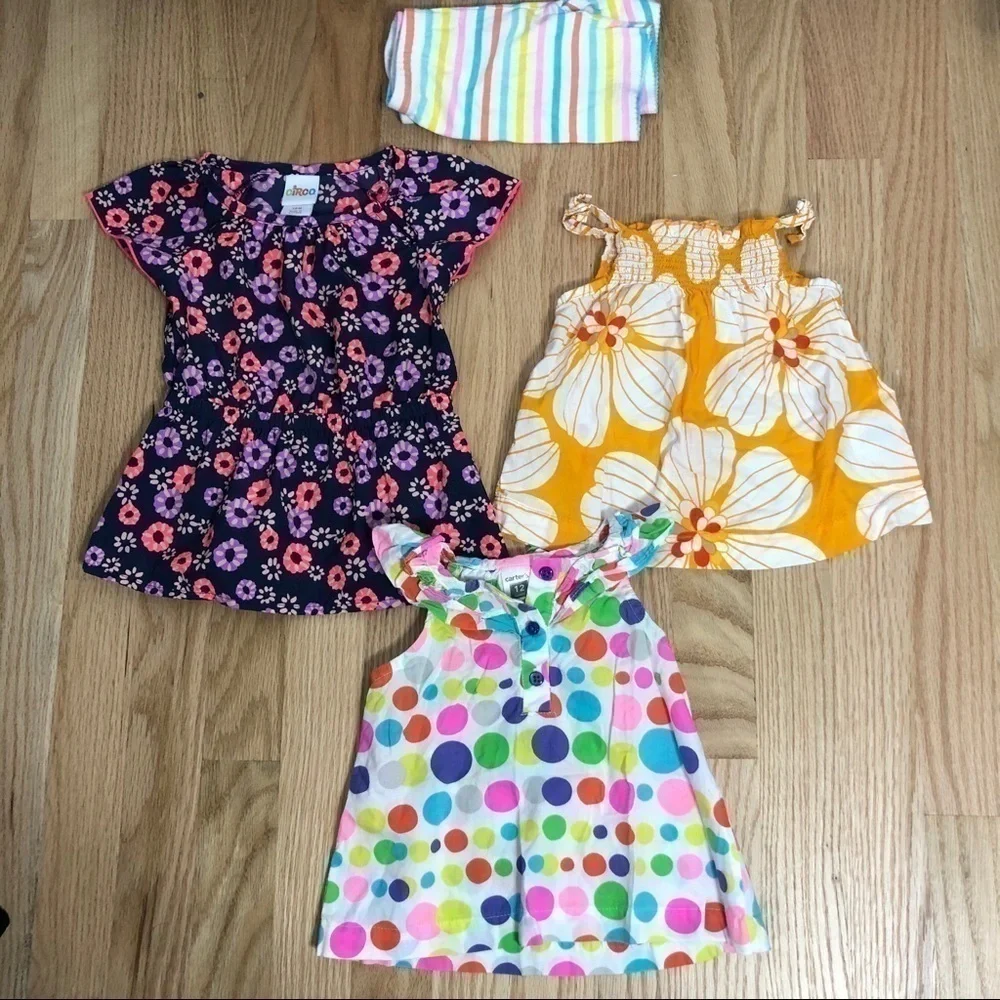 12 month Summer Girls Bundle Carter’s Circo Floral