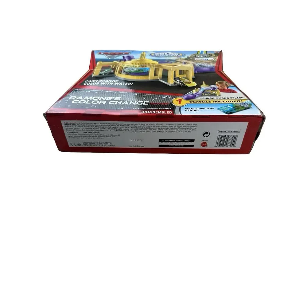 Disney Pixar Cars Ramones Color Change Playset New Sealed Rare