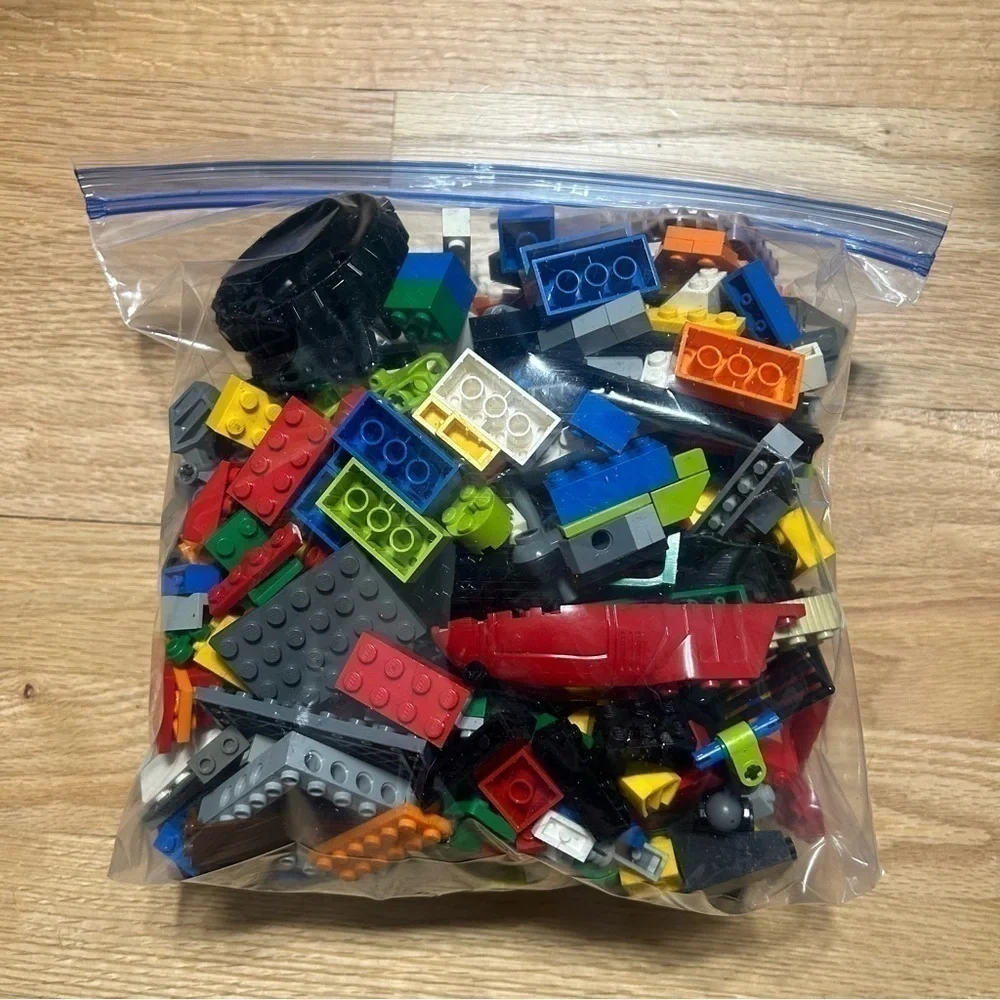 Legos Building Blocks 1 lb 14 oz Random Miscellaneous Grab Bag Lot Bundle