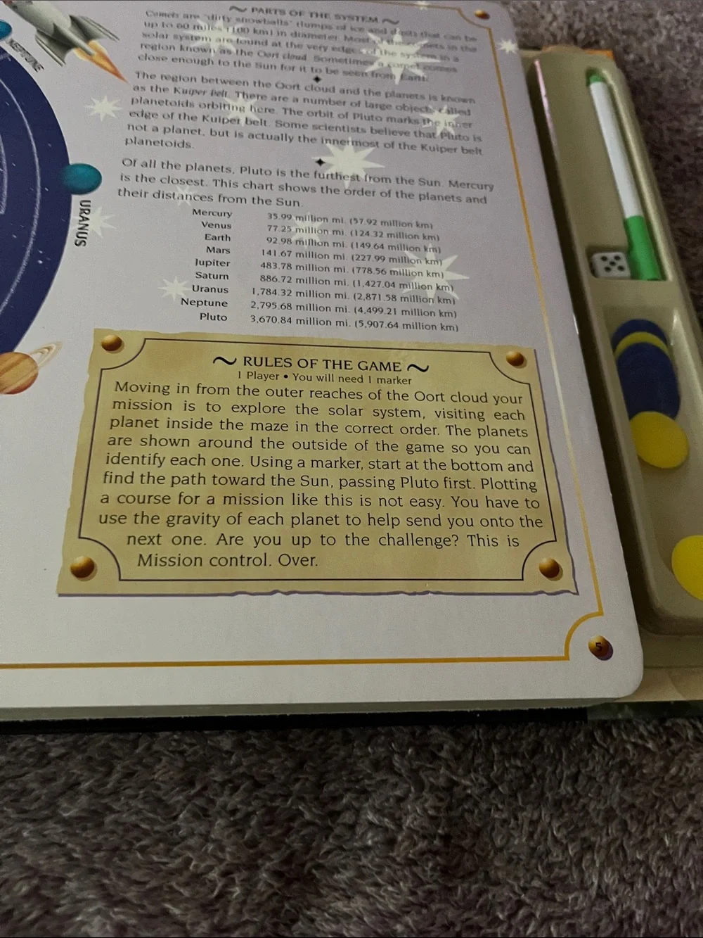 Puzzle Quest Through Space Educational Game
