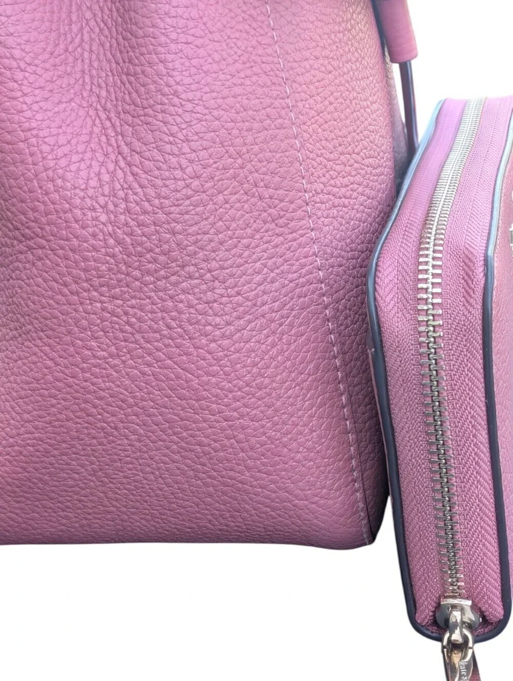 Kate Spade ♠️ NY Leila Med Flap pebbled leather Backpack & large Continental