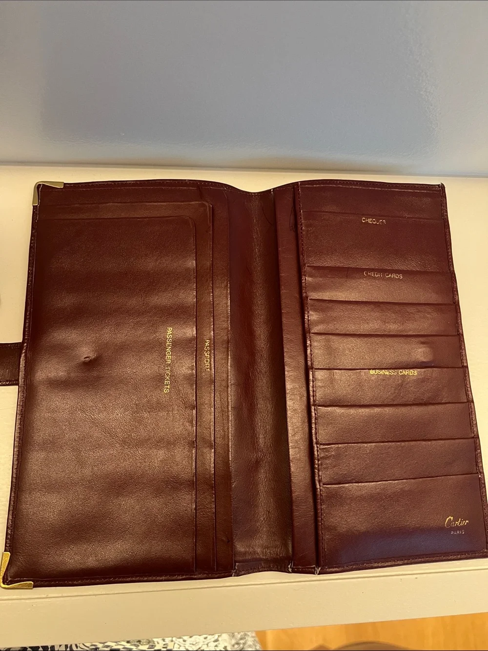 Cartier classic leather