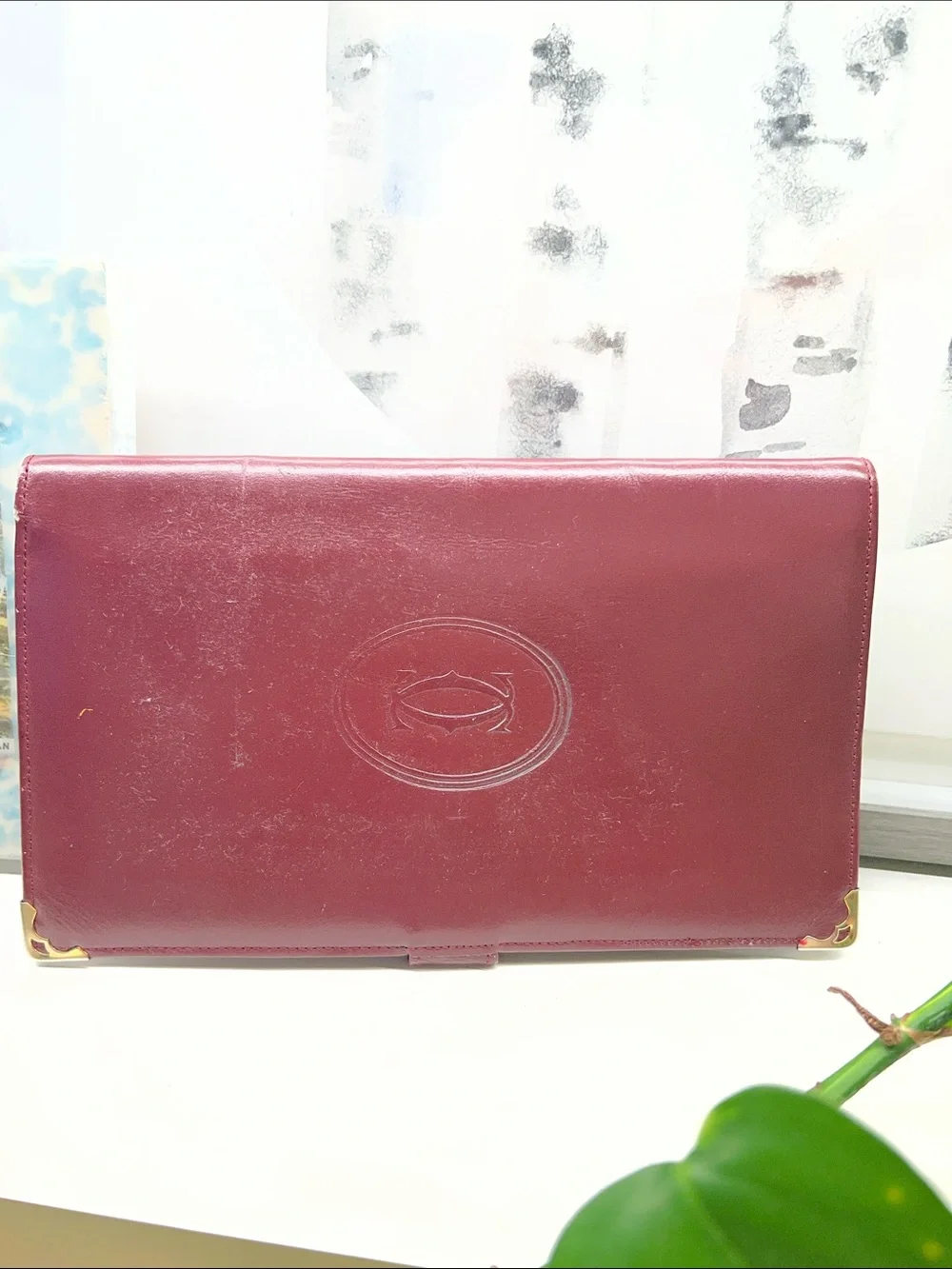 Cartier classic leather