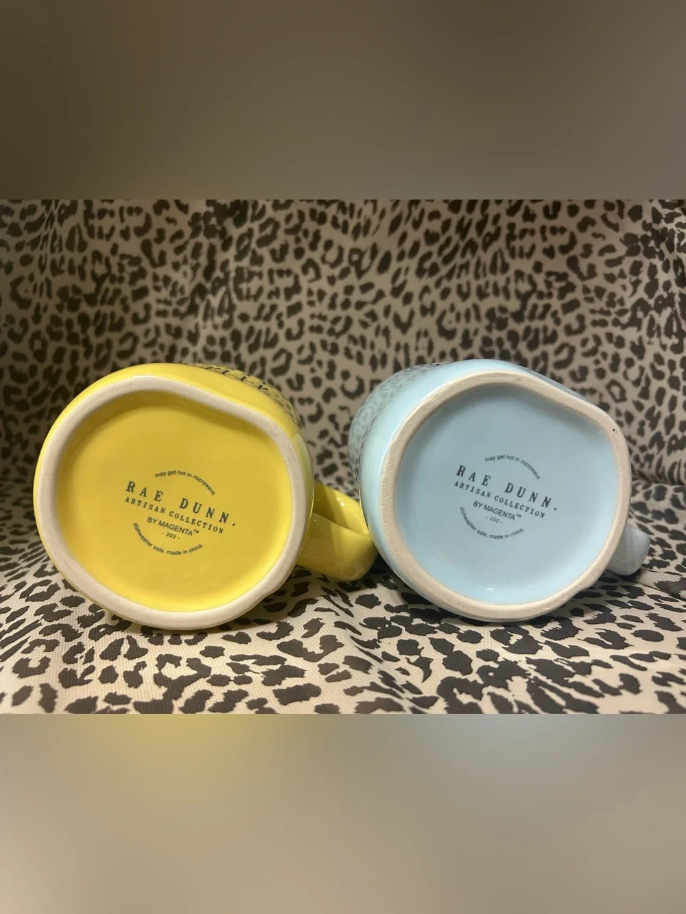 Rae Dunn Ceramic Mugs “Peep Peep” and “ Love my Peeps”