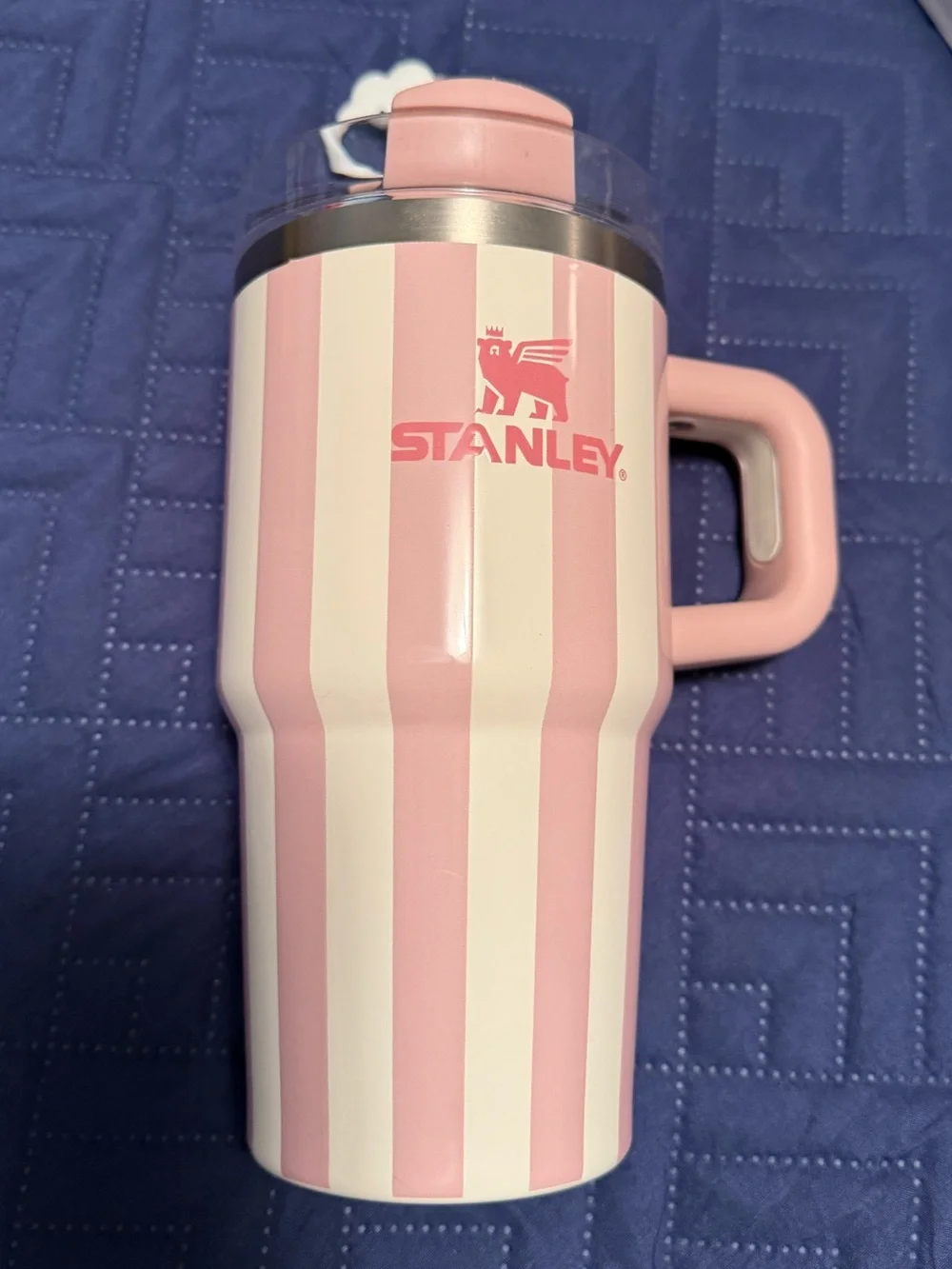 Stanley Oasis Collection 20oz Quencher Tumbler — Peach Whip Cabana Gloss NEW